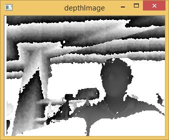 Kinect + OpenCV Depth Image